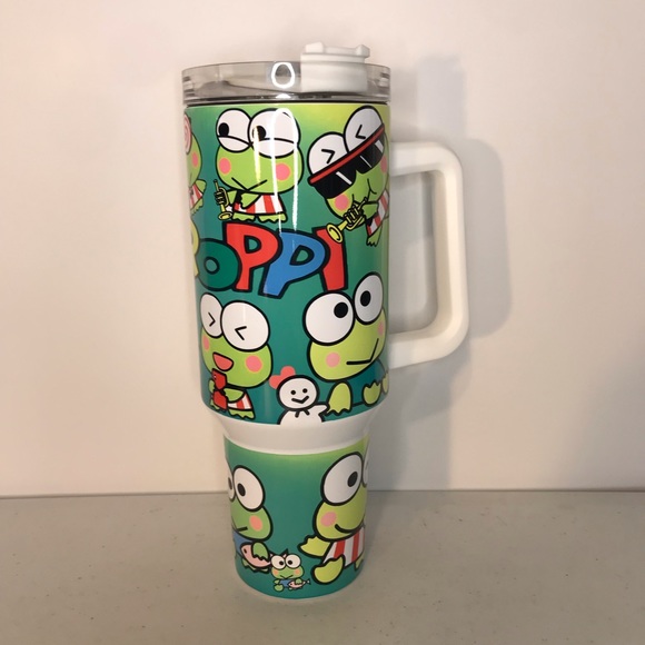 40oz Keroppi Tumbler, Coffee Cup, Mugs, cups - Picture 2 of 3